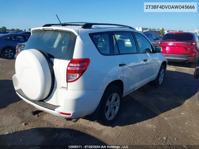 2010 Toyota Rav4 VIN: 2T3BF4DVOAWO45666 Lot: 12055311