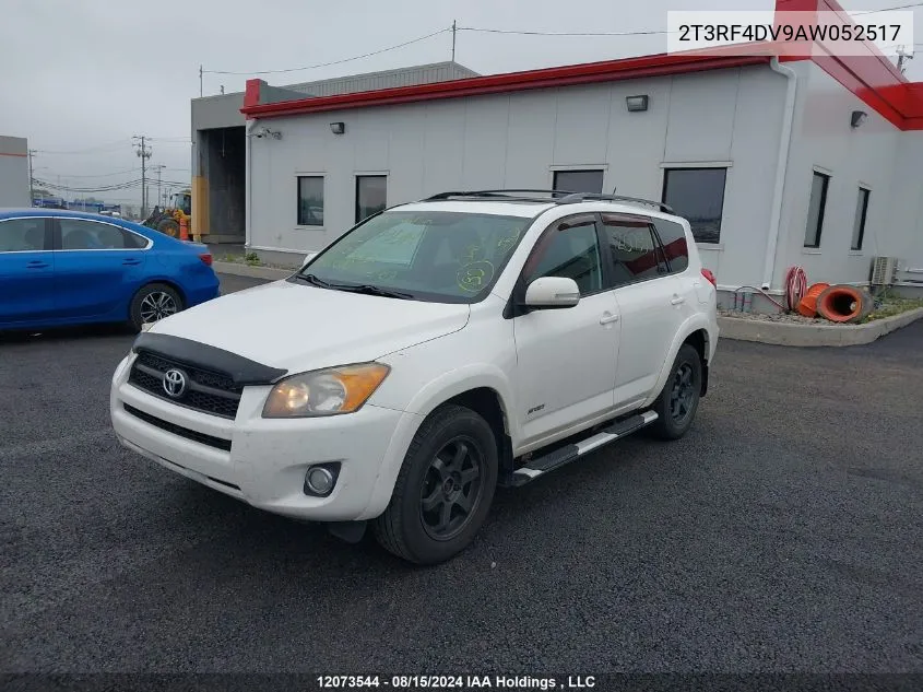 2T3RF4DV9AW052517 2010 Toyota Rav4 Sport