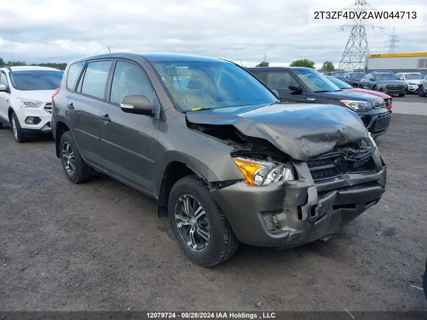 2010 Toyota Rav4 VIN: 2T3ZF4DV2AW044713 Lot: 12079724