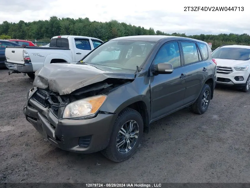 2010 Toyota Rav4 VIN: 2T3ZF4DV2AW044713 Lot: 12079724