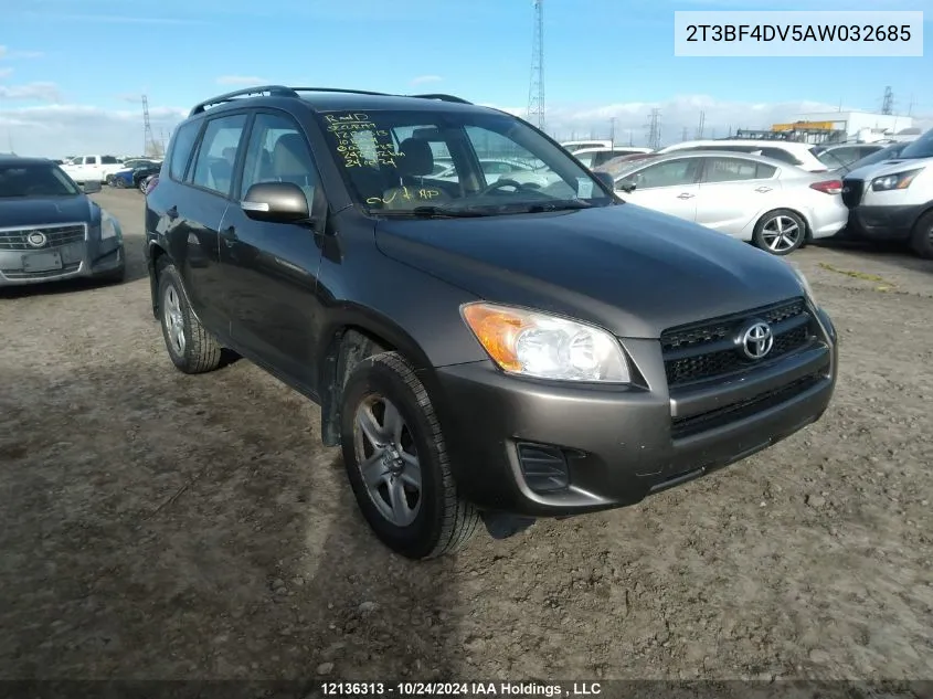 2010 Toyota Rav4 VIN: 2T3BF4DV5AW032685 Lot: 12136313