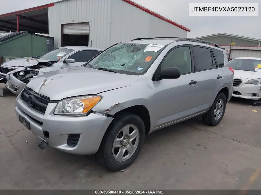 2010 Toyota Rav4 VIN: JTMBF4DVXA5027120 Lot: 39500410