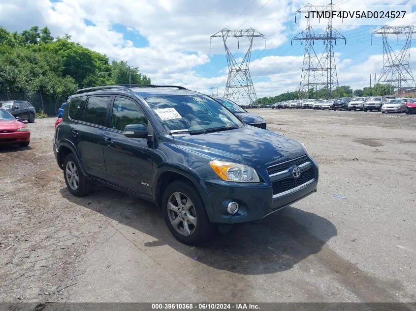 JTMDF4DV5AD024527 2010 Toyota Rav4 Limited