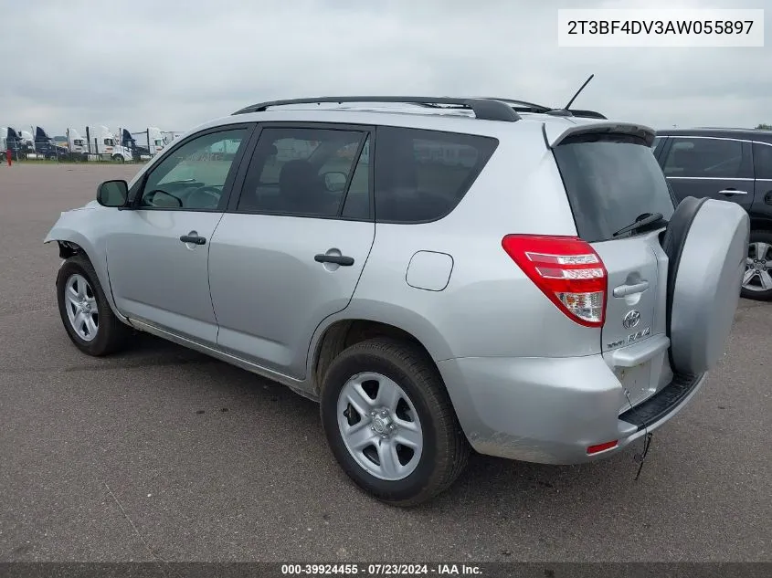 2010 Toyota Rav4 VIN: 2T3BF4DV3AW055897 Lot: 39924455