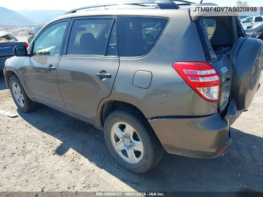 2010 Toyota Rav4 VIN: JTMBF4DV7A5020898 Lot: 39995327