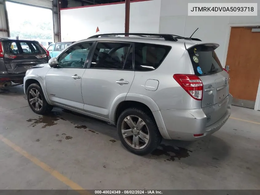 JTMRK4DV0A5093718 2010 Toyota Rav4 Sport V6