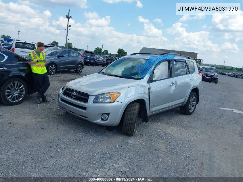 2010 Toyota Rav4 Sport VIN: JTMWF4DV9A5031970 Lot: 40080867