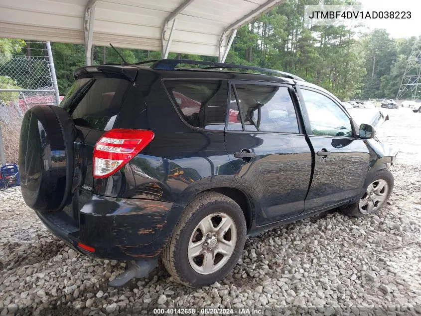 JTMBF4DV1AD038223 2010 Toyota Rav4