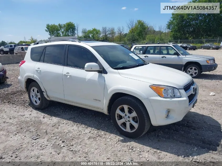 2010 Toyota Rav4 Limited V6 VIN: JTMDK4DV1A5084357 Lot: 40175115