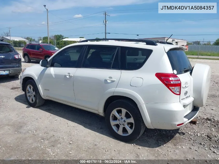 2010 Toyota Rav4 Limited V6 VIN: JTMDK4DV1A5084357 Lot: 40175115