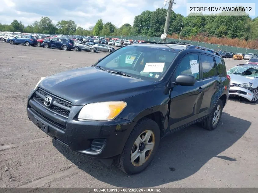 2010 Toyota Rav4 VIN: 2T3BF4DV4AW068612 Lot: 40188113