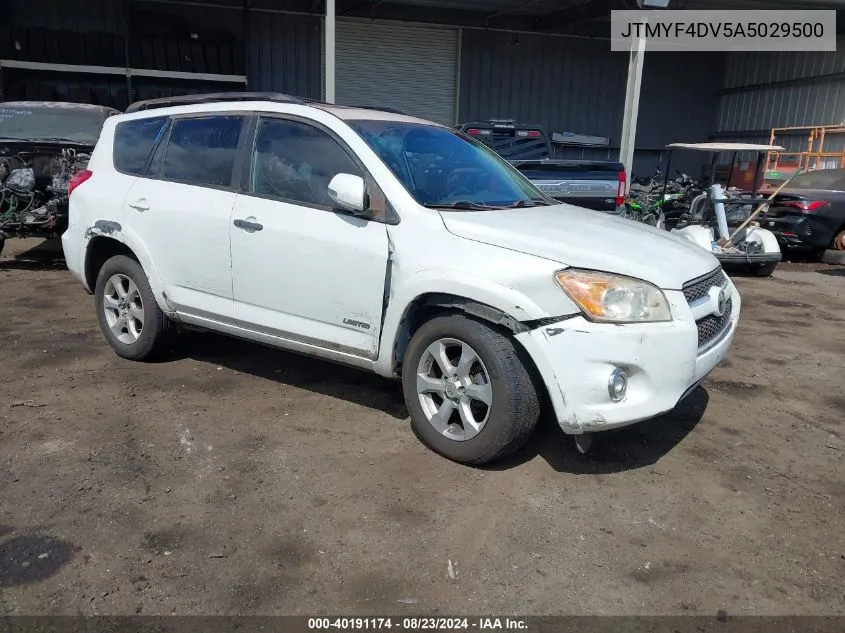 2010 Toyota Rav4 Limited VIN: JTMYF4DV5A5029500 Lot: 40191174