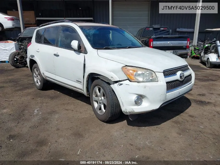 2010 Toyota Rav4 Limited VIN: JTMYF4DV5A5029500 Lot: 40191174