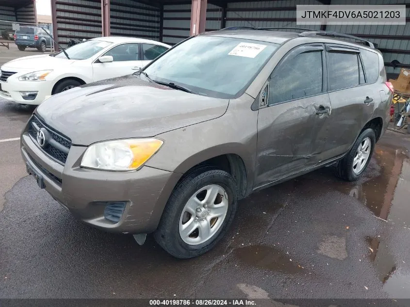 JTMKF4DV6A5021203 2010 Toyota Rav4