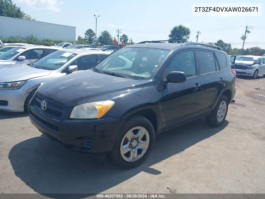 2T3ZF4DVXAW026671 2010 Toyota Rav4