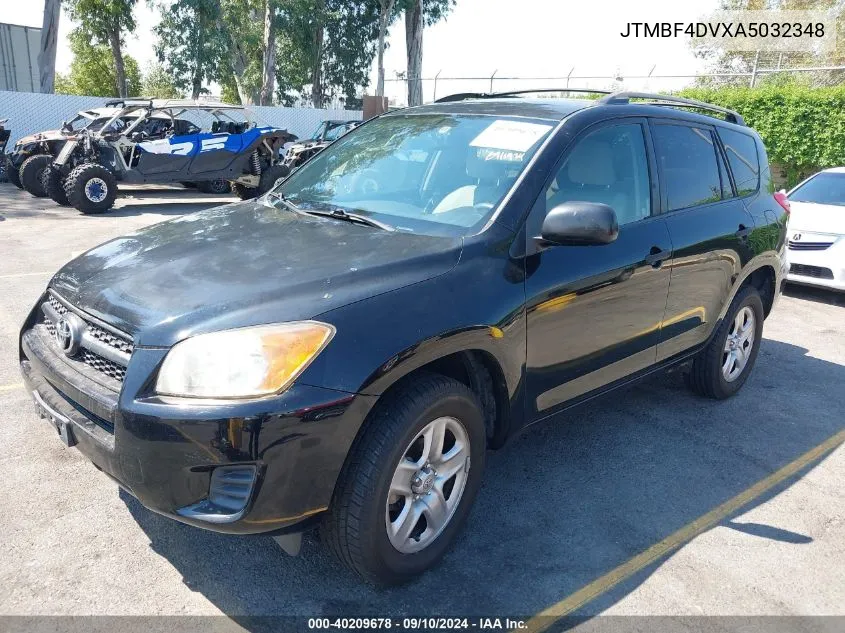 JTMBF4DVXA5032348 2010 Toyota Rav4