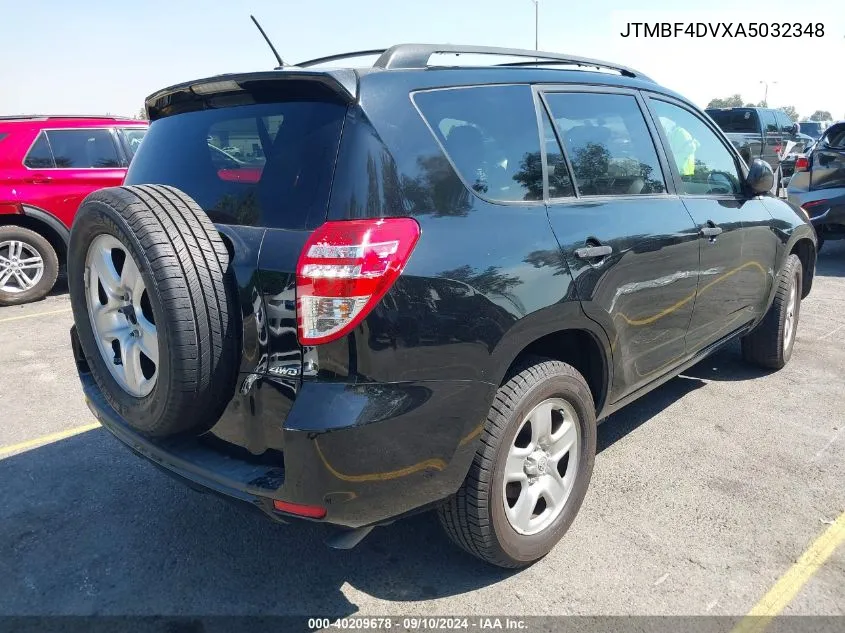 2010 Toyota Rav4 VIN: JTMBF4DVXA5032348 Lot: 40209678