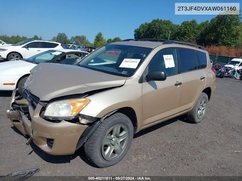 2010 Toyota Rav4 VIN: 2T3JF4DVXAW061160 Lot: 40211811