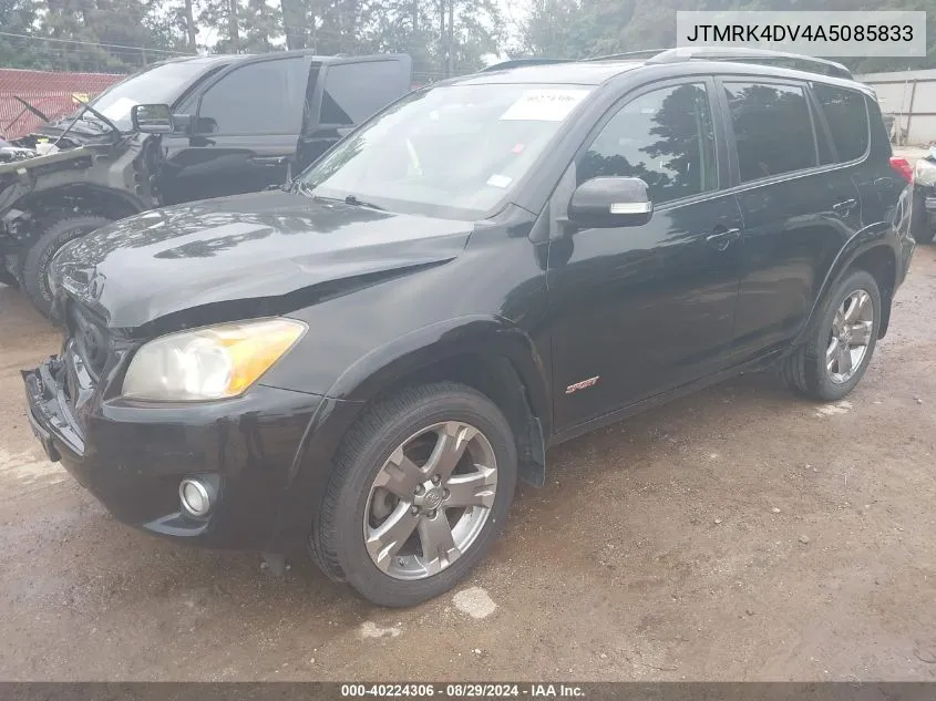 JTMRK4DV4A5085833 2010 Toyota Rav4 Sport V6