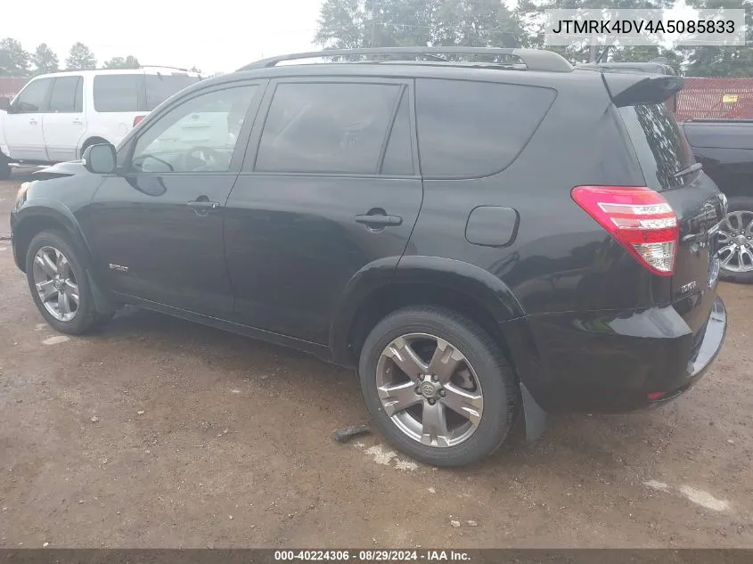 JTMRK4DV4A5085833 2010 Toyota Rav4 Sport V6