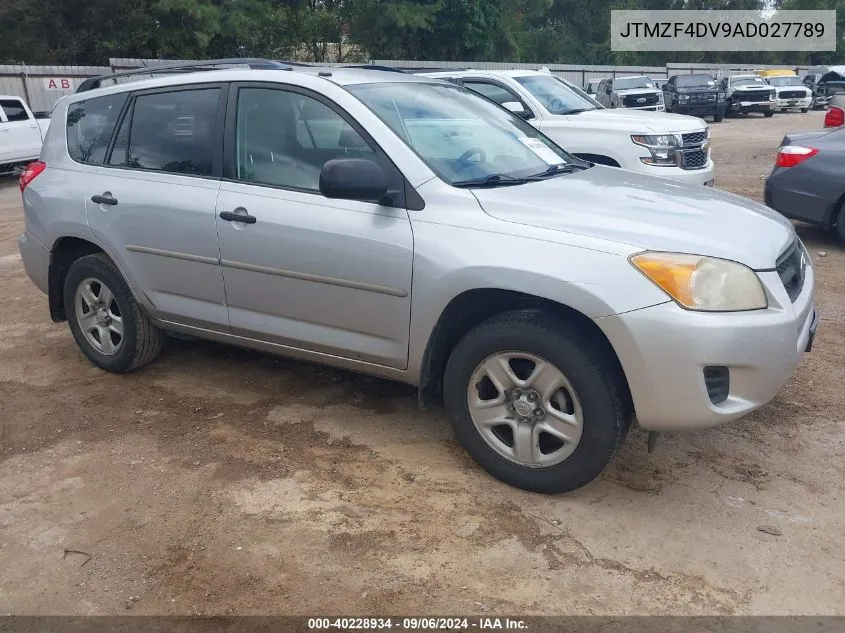 2010 Toyota Rav4 VIN: JTMZF4DV9AD027789 Lot: 40228934