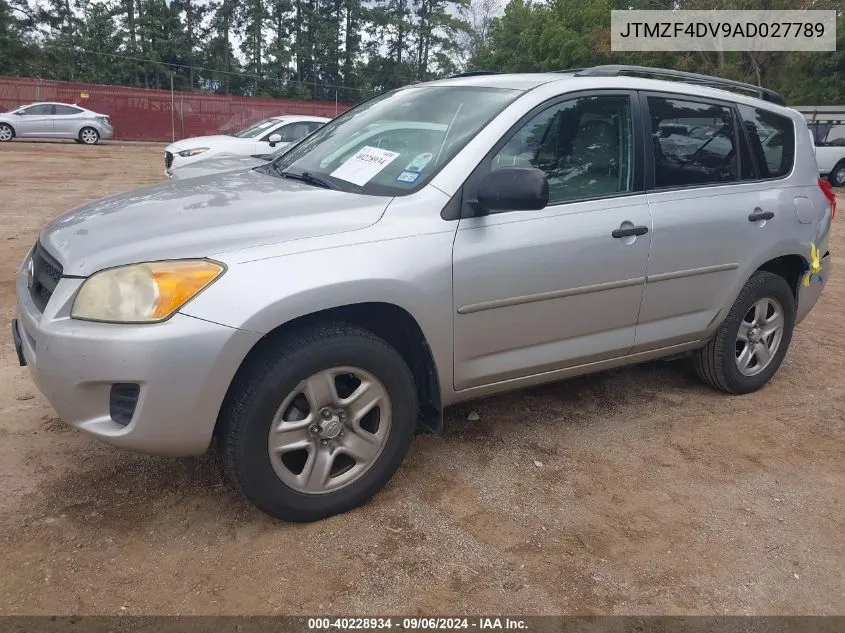 2010 Toyota Rav4 VIN: JTMZF4DV9AD027789 Lot: 40228934