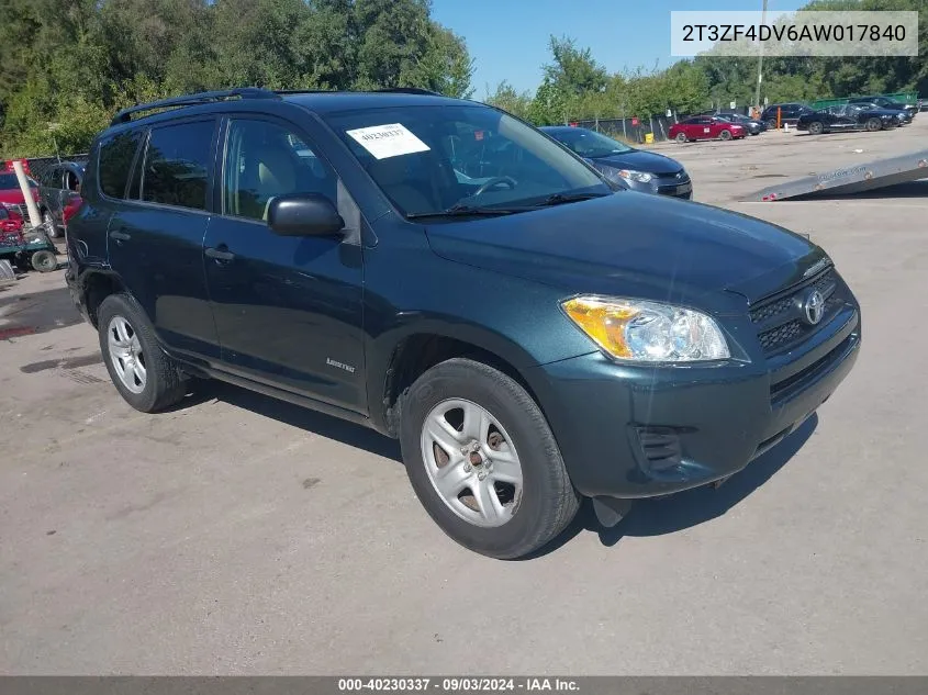 2T3ZF4DV6AW017840 2010 Toyota Rav4