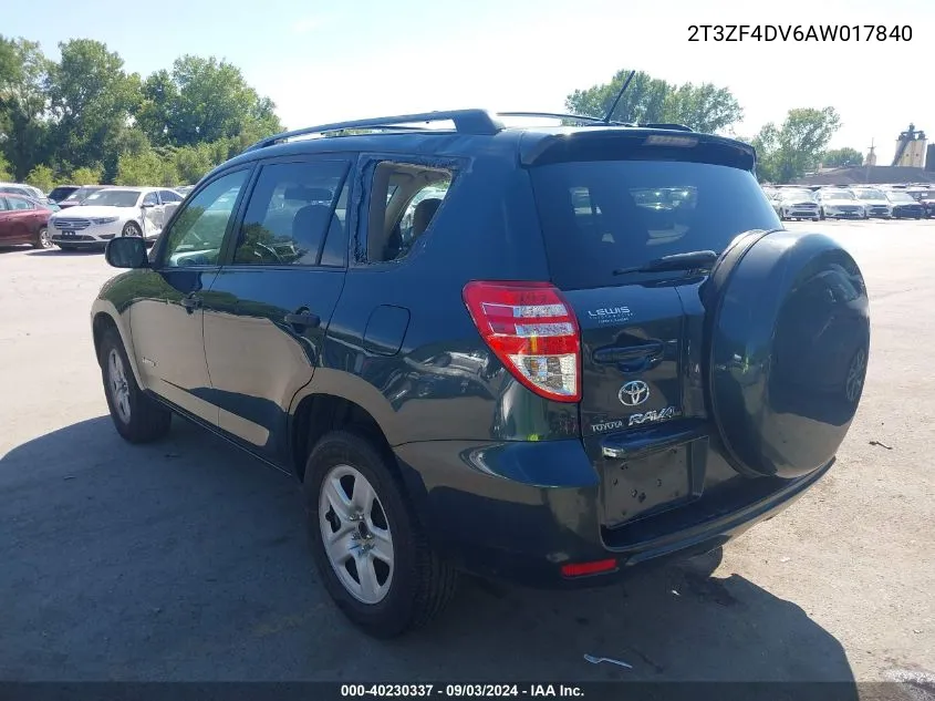 2T3ZF4DV6AW017840 2010 Toyota Rav4