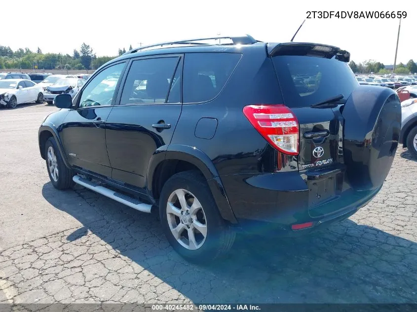 2010 Toyota Rav4 Limited VIN: 2T3DF4DV8AW066659 Lot: 40245482