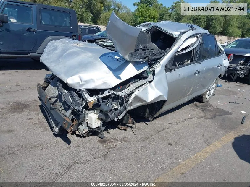 2010 Toyota Rav4 VIN: 2T3BK4DV1AW021744 Lot: 40257364