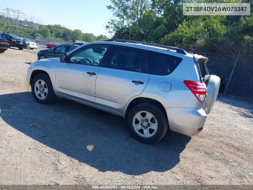 2010 Toyota Rav4 VIN: 2T3BF4DV2AW075347 Lot: 40284763