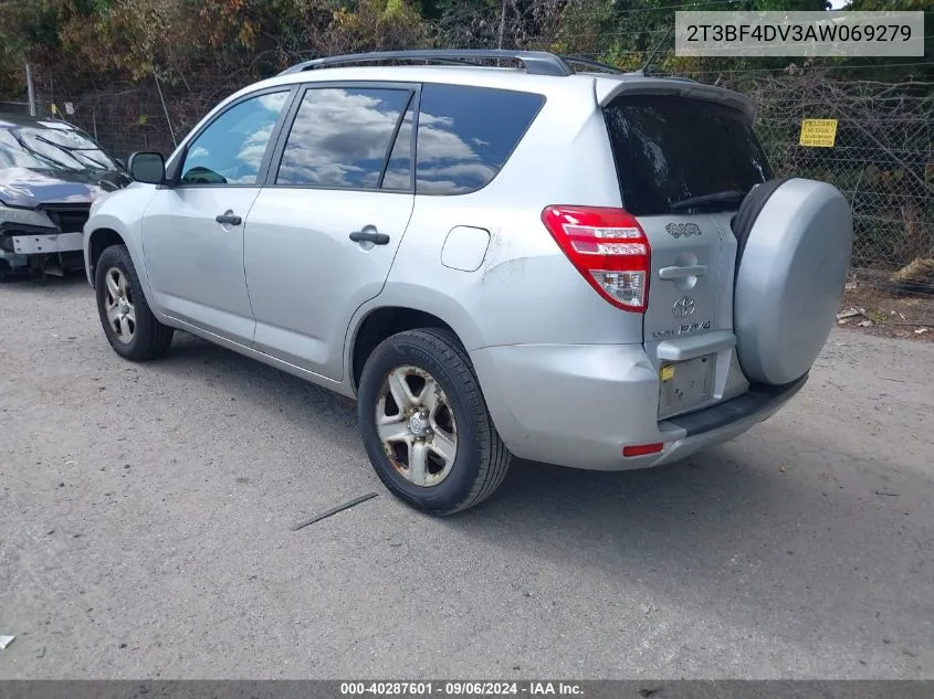 2010 Toyota Rav4 VIN: 2T3BF4DV3AW069279 Lot: 40287601