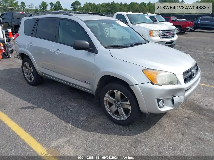 2010 Toyota Rav4 Sport VIN: 2T3WF4DV3AW048837 Lot: 40288419