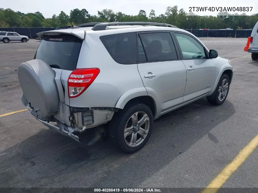 2010 Toyota Rav4 Sport VIN: 2T3WF4DV3AW048837 Lot: 40288419