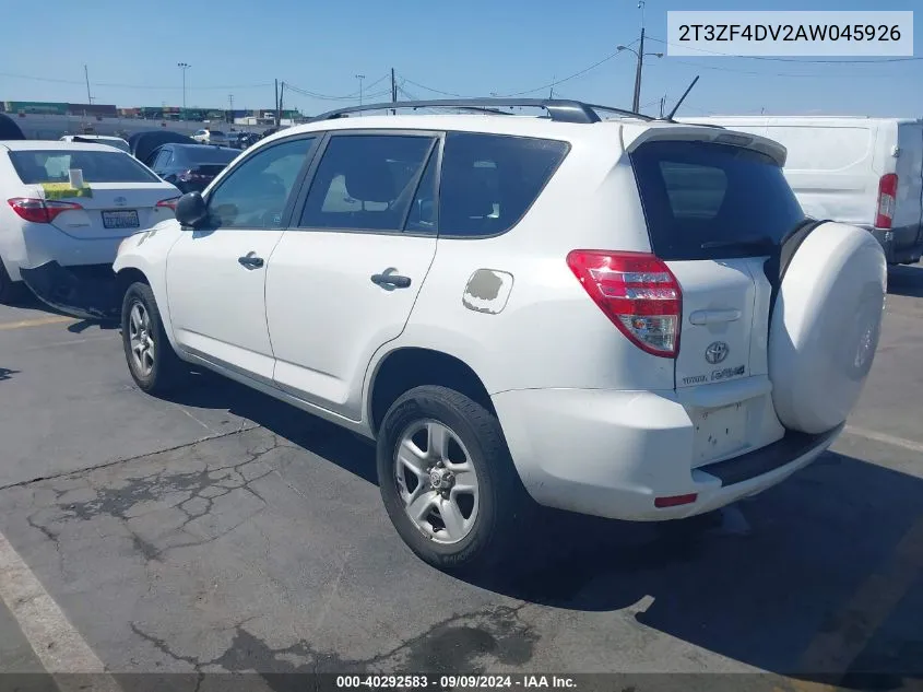 2T3ZF4DV2AW045926 2010 Toyota Rav4