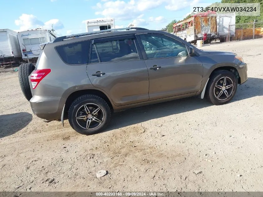 2010 Toyota Rav4 VIN: 2T3JF4DVXAW034234 Lot: 40293168