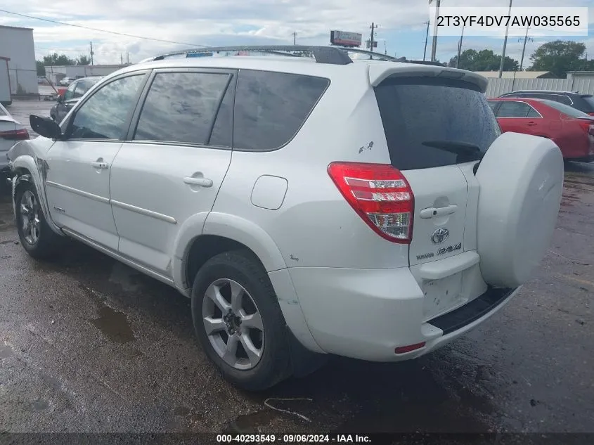 2T3YF4DV7AW035565 2010 Toyota Rav4 Limited