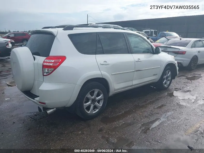 2T3YF4DV7AW035565 2010 Toyota Rav4 Limited