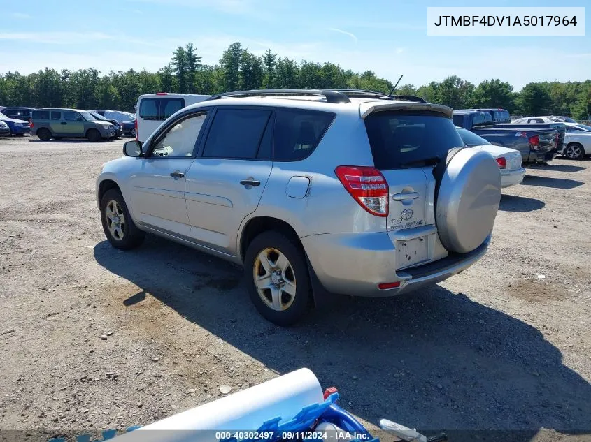 2010 Toyota Rav4 VIN: JTMBF4DV1A5017964 Lot: 40302497