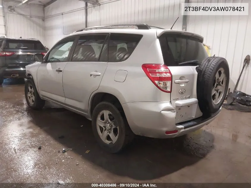 2T3BF4DV3AW078421 2010 Toyota Rav4