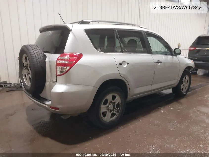 2T3BF4DV3AW078421 2010 Toyota Rav4