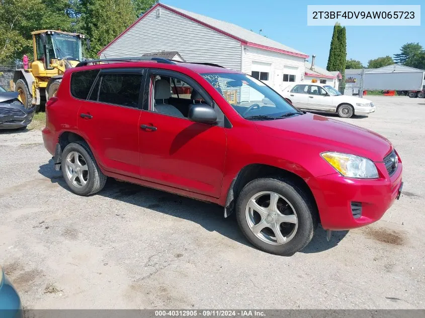 2010 Toyota Rav4 VIN: 2T3BF4DV9AW065723 Lot: 40312905