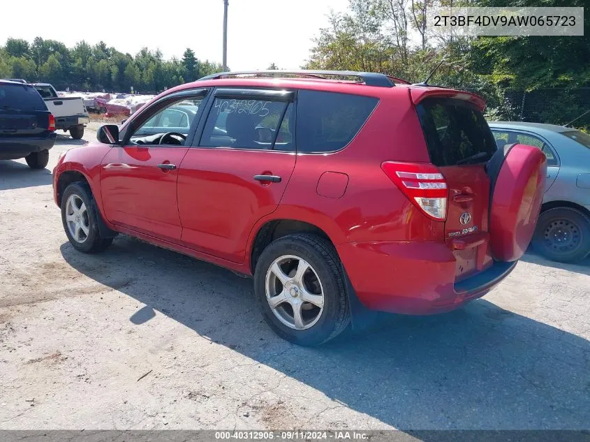 2010 Toyota Rav4 VIN: 2T3BF4DV9AW065723 Lot: 40312905