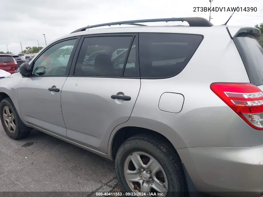 2010 Toyota Rav4 Base V6 VIN: 2T3BK4DV1AW014390 Lot: 40411553