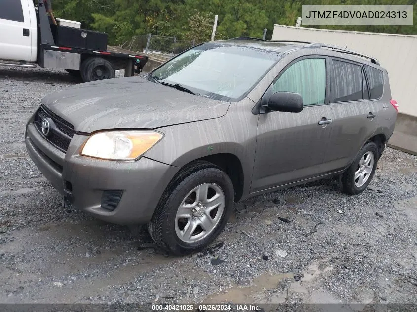 2010 Toyota Rav4 VIN: JTMZF4DV0AD024313 Lot: 40421025