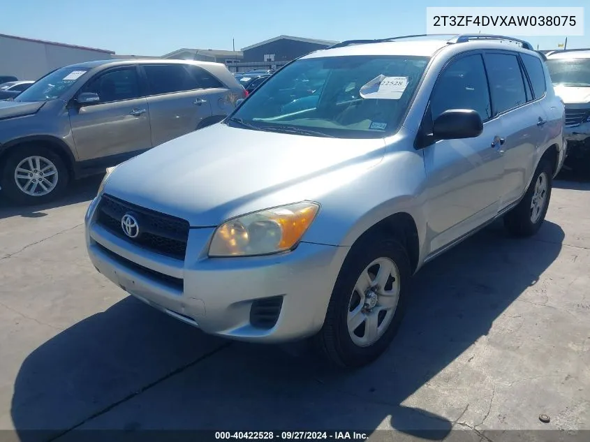 2T3ZF4DVXAW038075 2010 Toyota Rav4