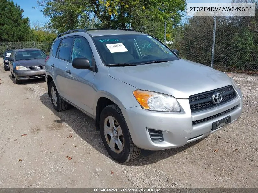 2010 Toyota Rav4 VIN: 2T3ZF4DV4AW049654 Lot: 40442510