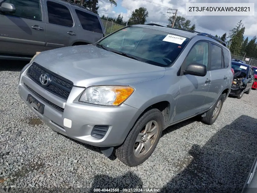 2T3JF4DVXAW042821 2010 Toyota Rav4