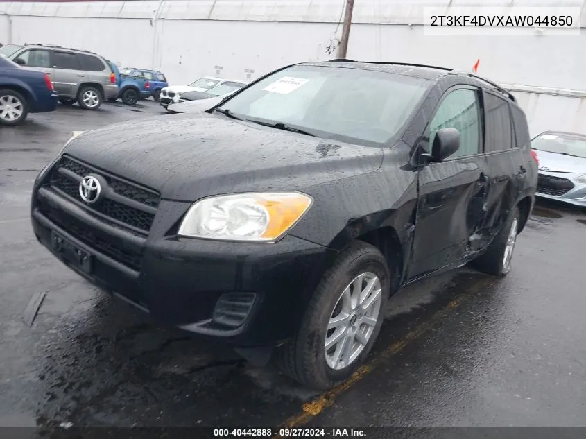 2010 Toyota Rav4 VIN: 2T3KF4DVXAW044850 Lot: 40442888