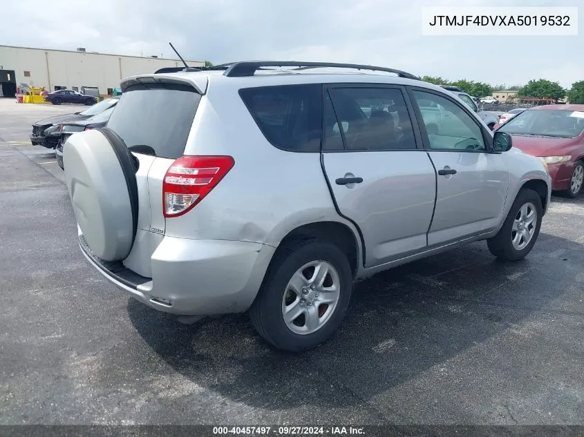 2010 Toyota Rav4 VIN: JTMJF4DVXA5019532 Lot: 40457497